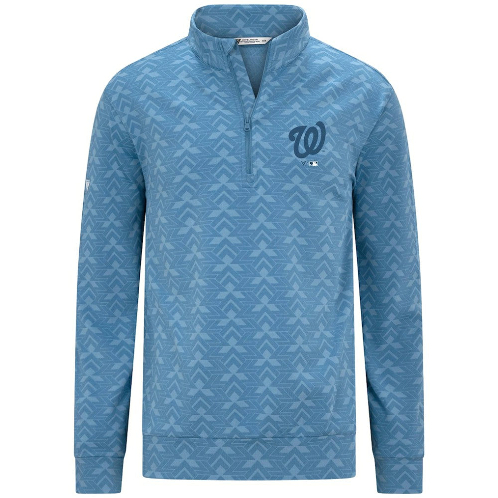 Washington Nationals Levelwear Chameleon Quarter-Zip Pullover | MLB Shop
