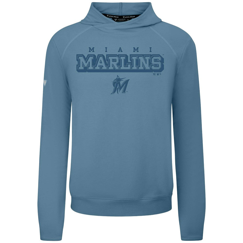 Miami Marlins Levelwear Mandate Tri-Blend Hoodie | MLB On Sale