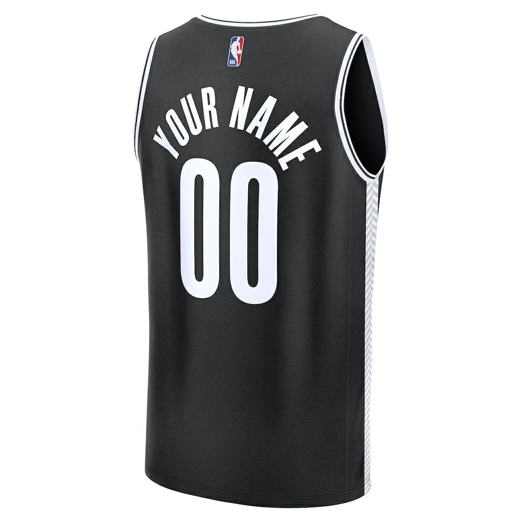 Brooklyn Nets Fast Break Custom Jersey Outlet