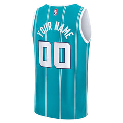 Charlotte Hornets Fast Break Custom Jersey New