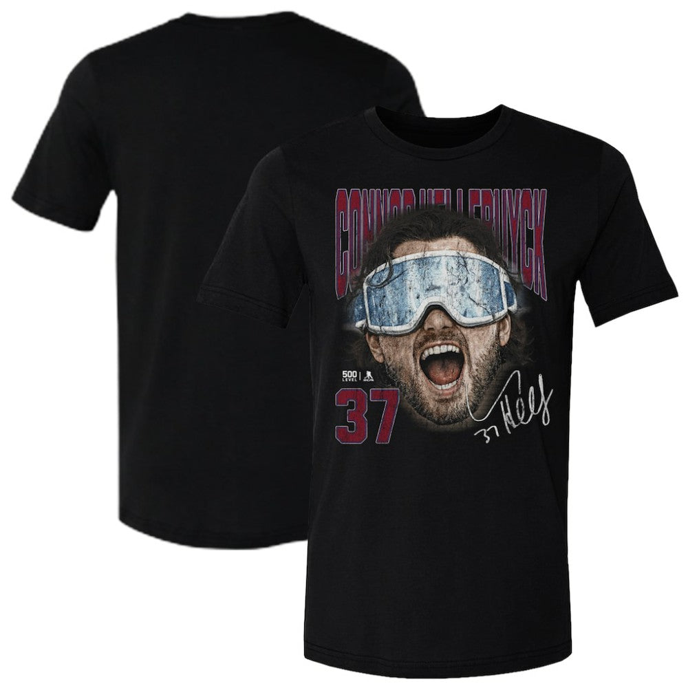 Connor Hellebuyck US Men's Hockey 500 Level Goggles T-Shirt Outlet
