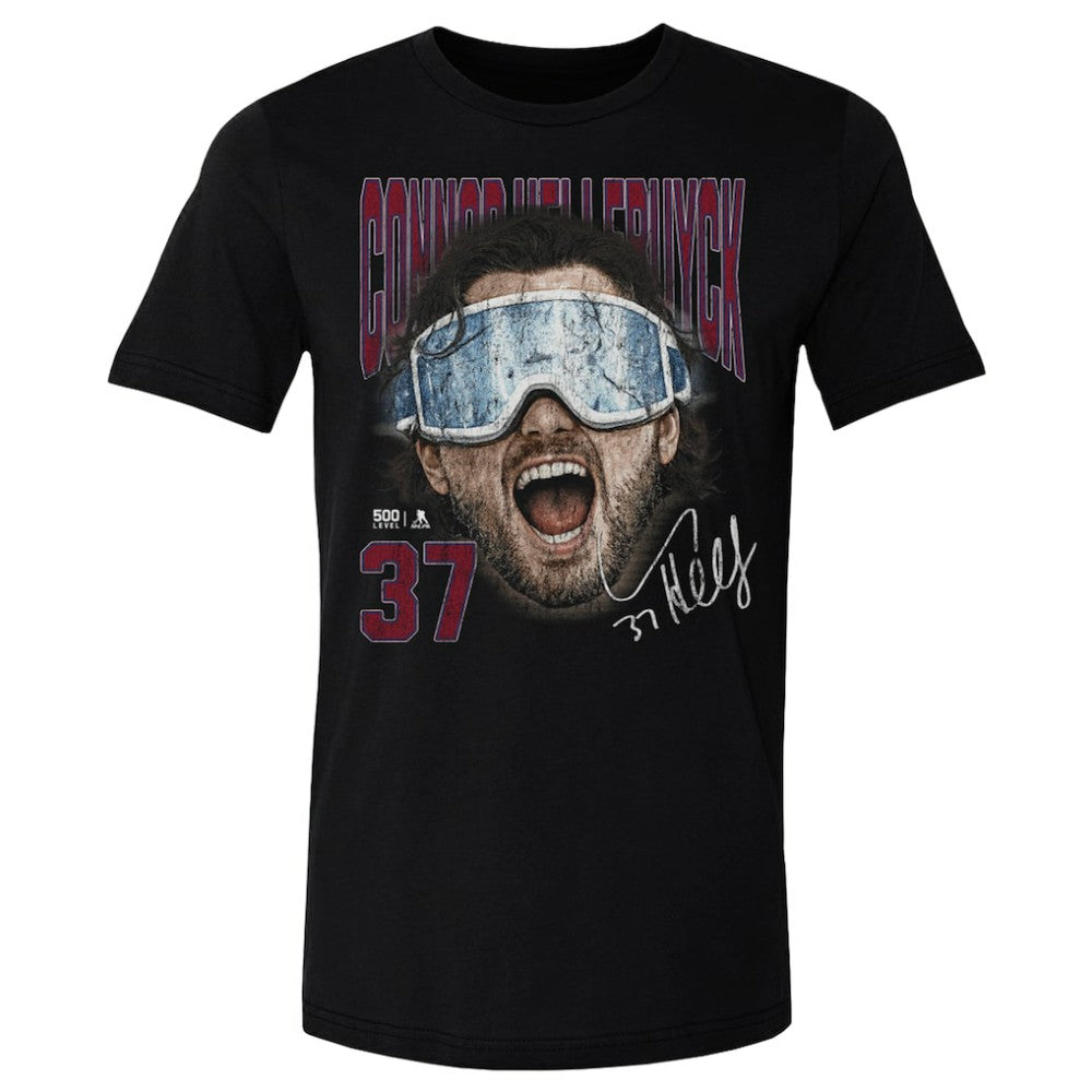 Connor Hellebuyck US Men's Hockey 500 Level Goggles T-Shirt Outlet
