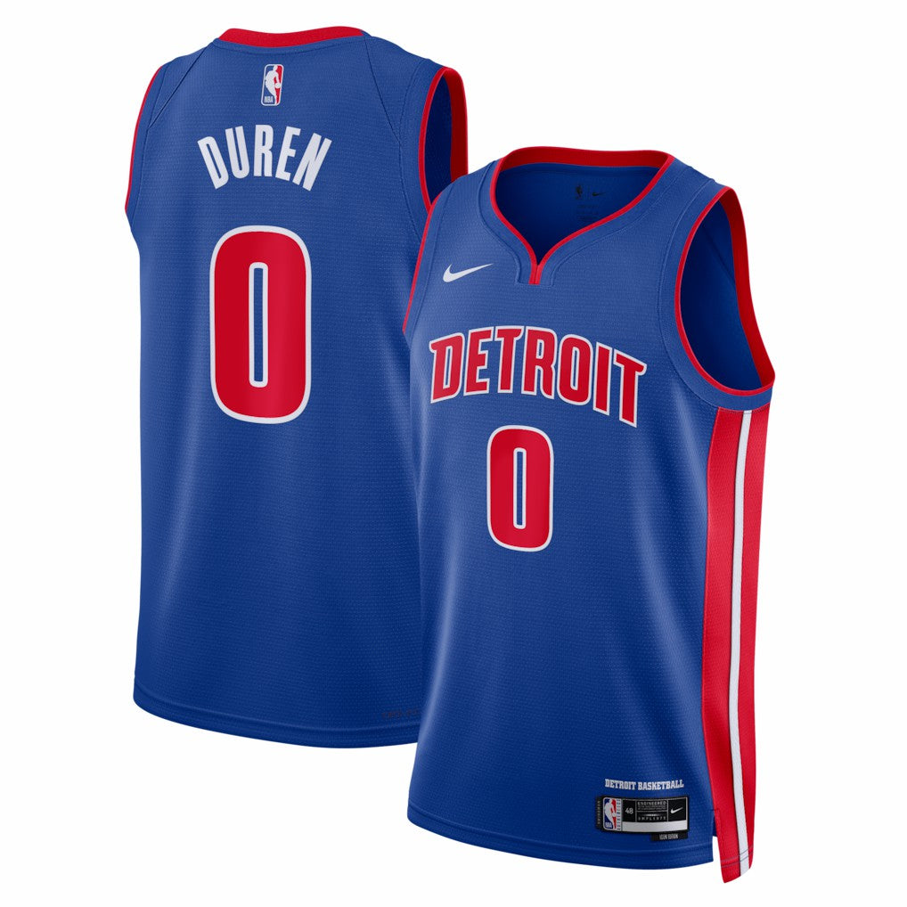 Jalen Duren Detroit Pistons Unisex Swingman Jersey sale On Sale