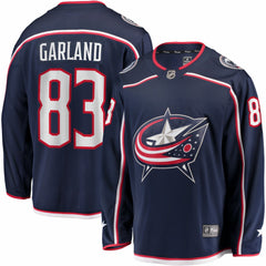 Conor Garland Columbus Blue Jackets Fanatics Home Breakaway Jersey On Sale