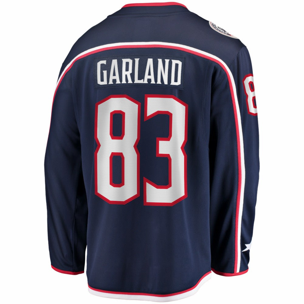 Conor Garland Columbus Blue Jackets Fanatics Home Breakaway Jersey On Sale