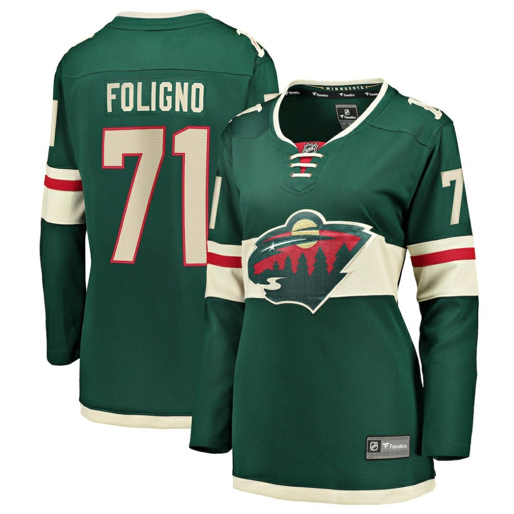 Nick Foligno Minnesota Wild Fanatics Women's Home Breakaway Jersey Online