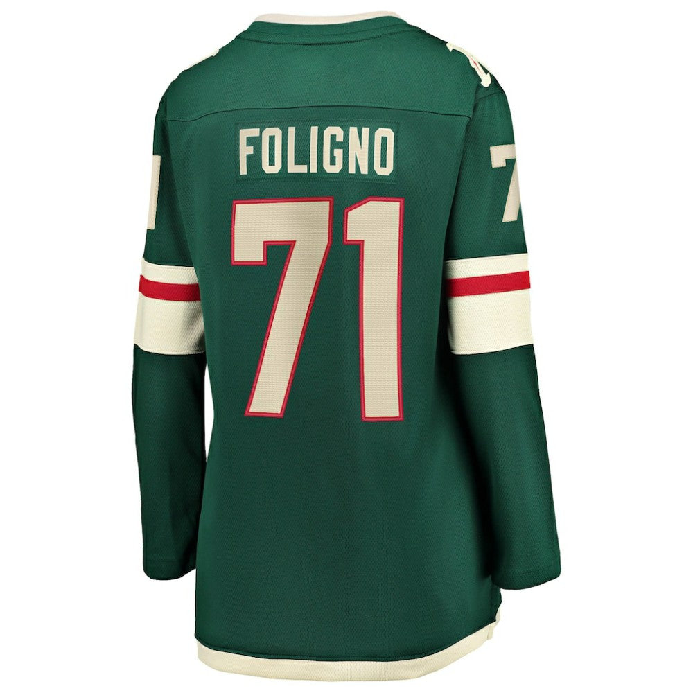 Nick Foligno Minnesota Wild Fanatics Women's Home Breakaway Jersey Online