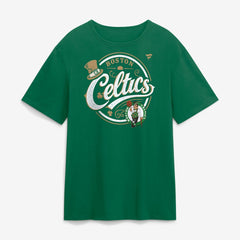 Boston Celtics St. Patrick's Day Celtic City T-Shirt For Sale