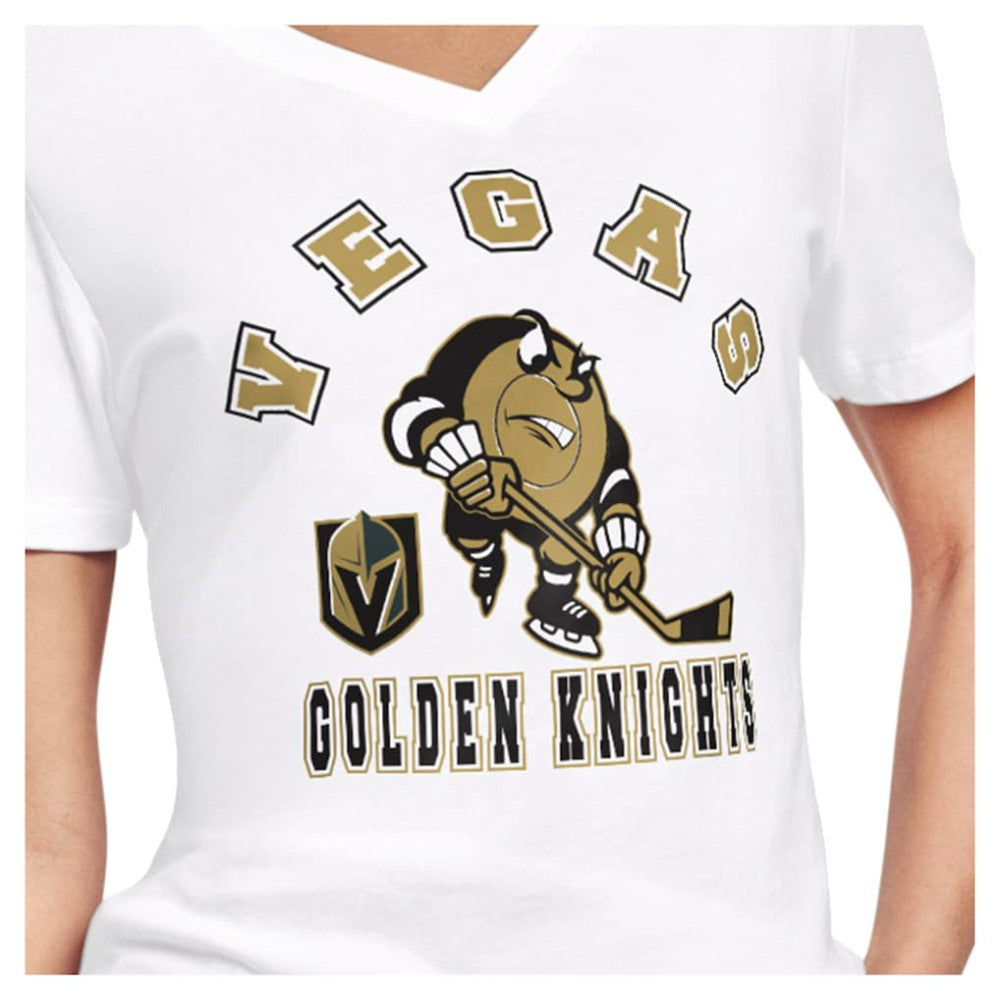 Vegas Golden Knights Starter Women's Tough Puck T-Shirt For Sale