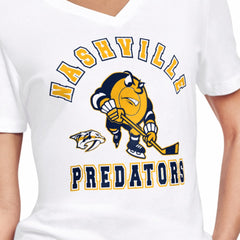 Nashville Predators Starter Women's Tough Puck T-Shirt Online