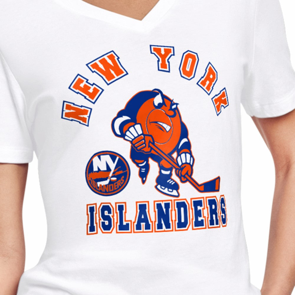 New York Islanders Starter Women's Tough Puck T-Shirt Sale