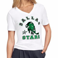 Dallas Stars Starter Women's Tough Puck T-Shirt On Sale