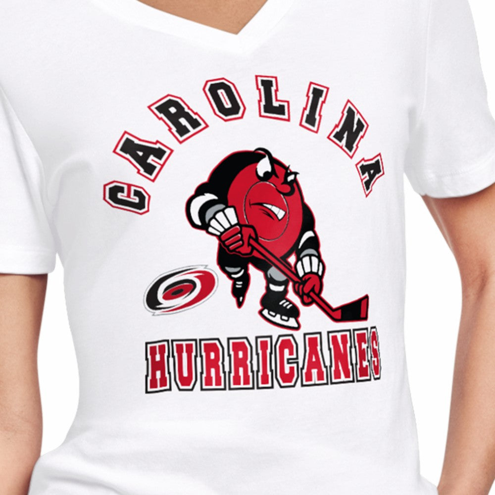Carolina Hurricanes Starter Women's Tough Puck T-Shirt For Sale