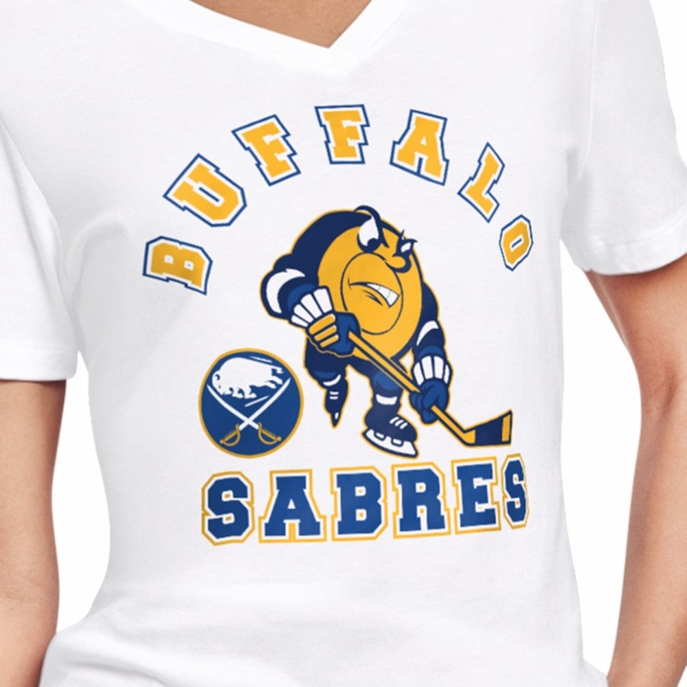 Buffalo Sabres Starter Women's Tough Puck T-Shirt Online