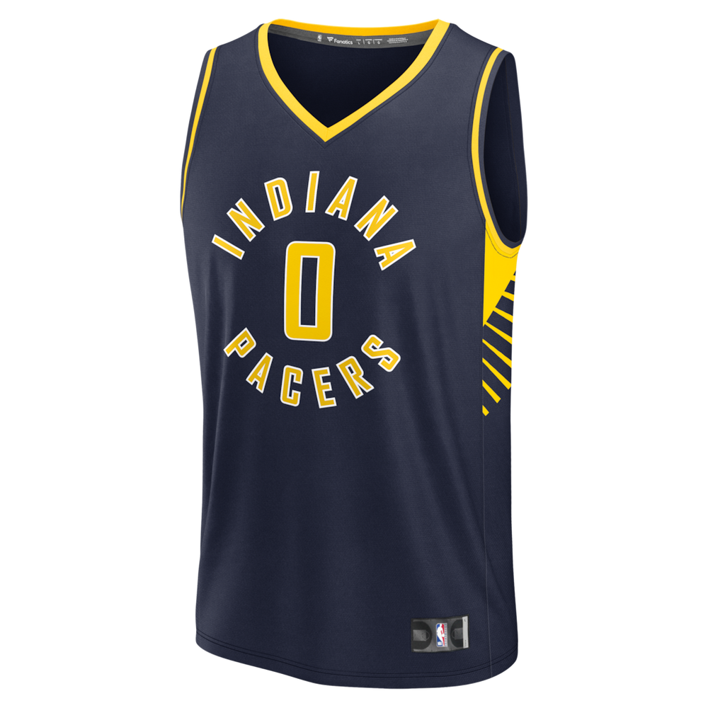 Tyrese Haliburton Indiana Pacers Fanatics Youth Fast Break Replica Player Jersey - Navy