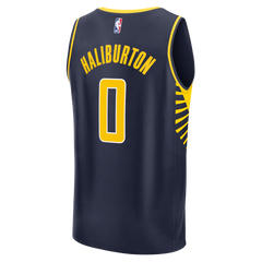 Tyrese Haliburton Indiana Pacers Fanatics Youth Fast Break Replica Player Jersey - Navy