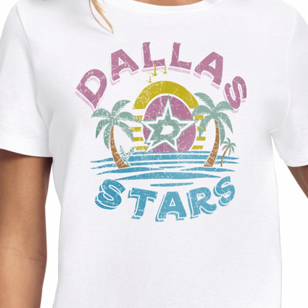 Dallas Stars Starter Women's Tonal Beach T-Shirt Discount