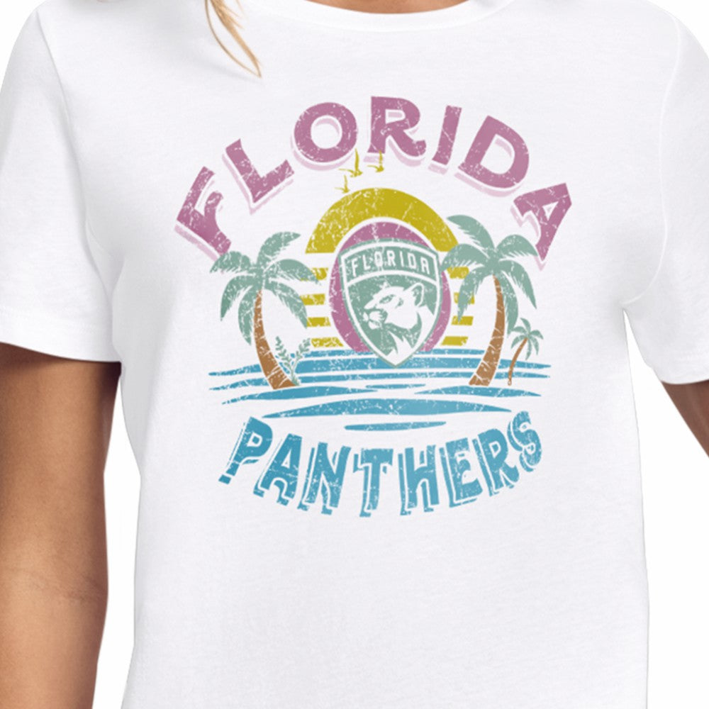Florida Panthers Starter Women's Tonal Beach T-Shirt Online