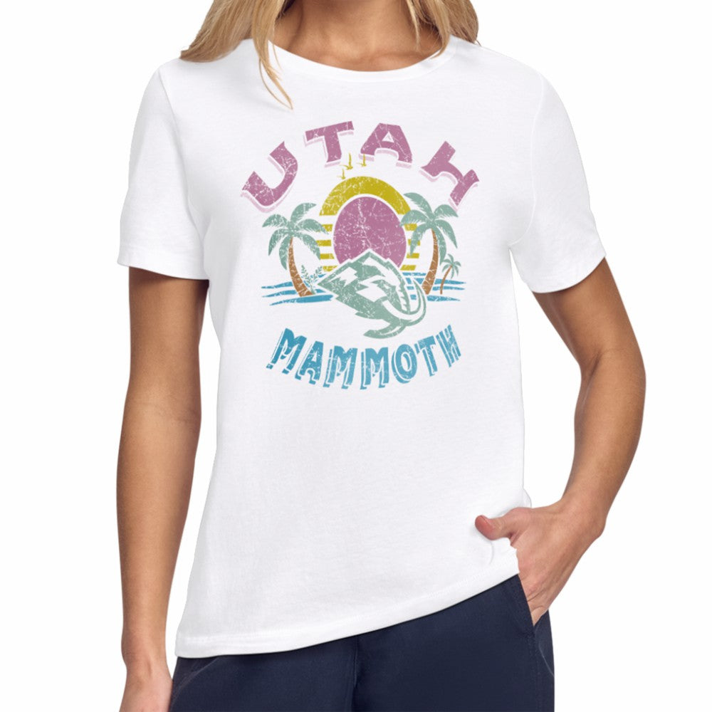 Utah Mammoth Starter Women's Tonal Beach T-Shirt Outlet