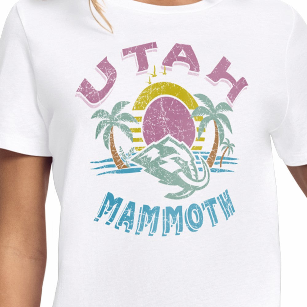 Utah Mammoth Starter Women's Tonal Beach T-Shirt Outlet