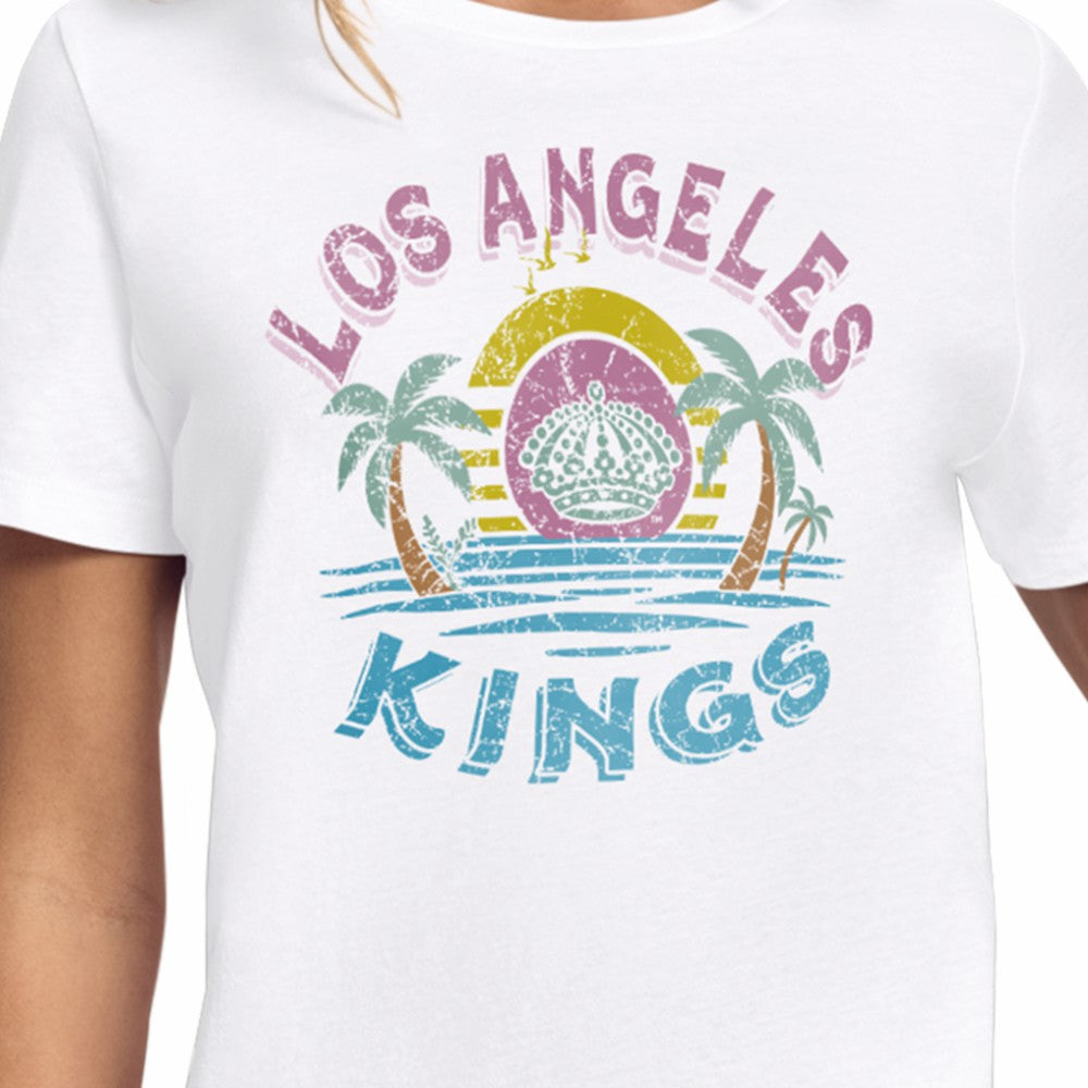 Los Angeles Kings Starter Women's Tonal Beach T-Shirt Outlet