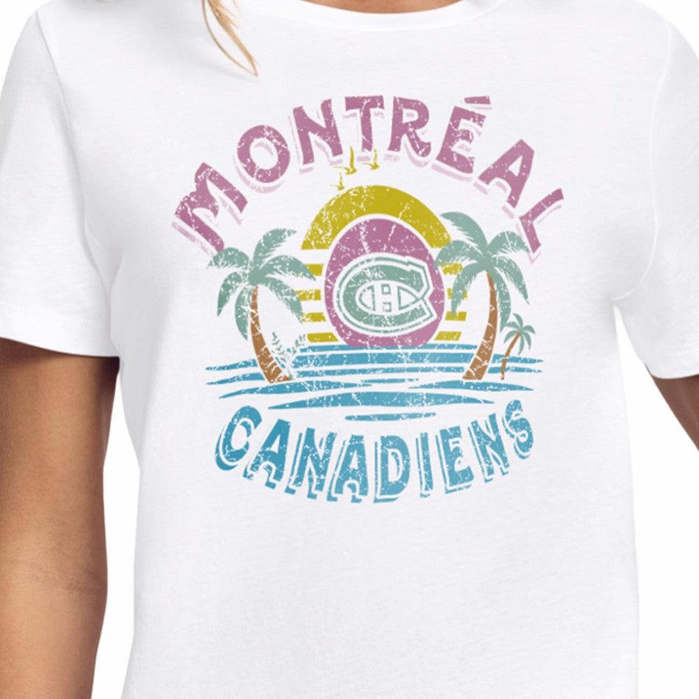 Montreal Canadiens Starter Women's Tonal Beach T-Shirt Discount