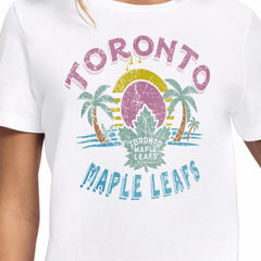 Toronto Maple Leafs Starter Women's Tonal Beach T-Shirt For Sale