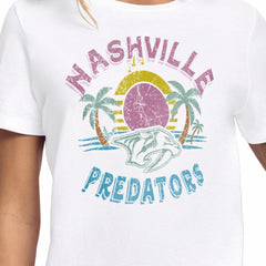 Nashville Predators Starter Women's Tonal Beach T-Shirt Outlet