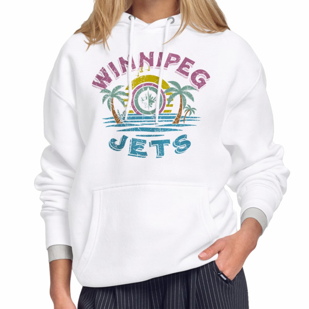 Winnipeg Jets Starter Women's Tonal Beach Hoodie Discount