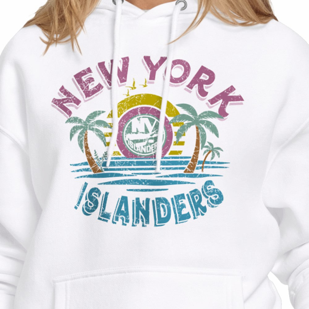 New York Islanders Starter Women's Tonal Beach Hoodie Outlet
