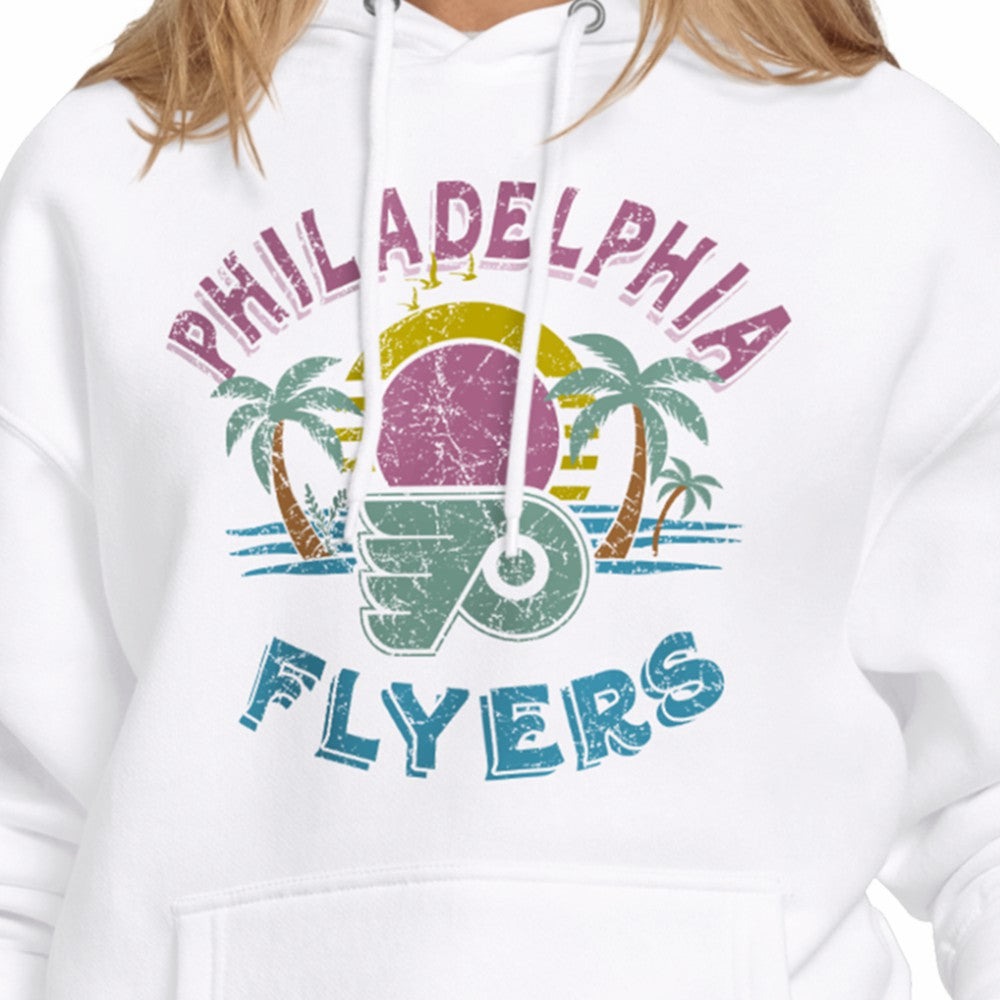 Philadelphia Flyers Starter Women's Tonal Beach Hoodie Online