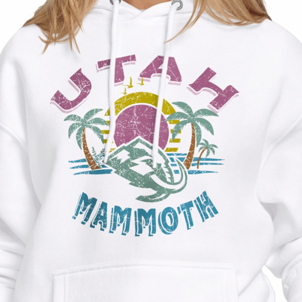 Utah Mammoth Starter Women's Tonal Beach Hoodie For Sale