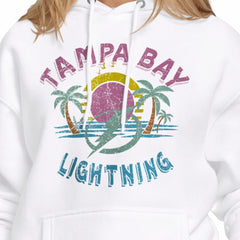 Tampa Bay Lightning Starter Women's Tonal Beach Hoodie Sale
