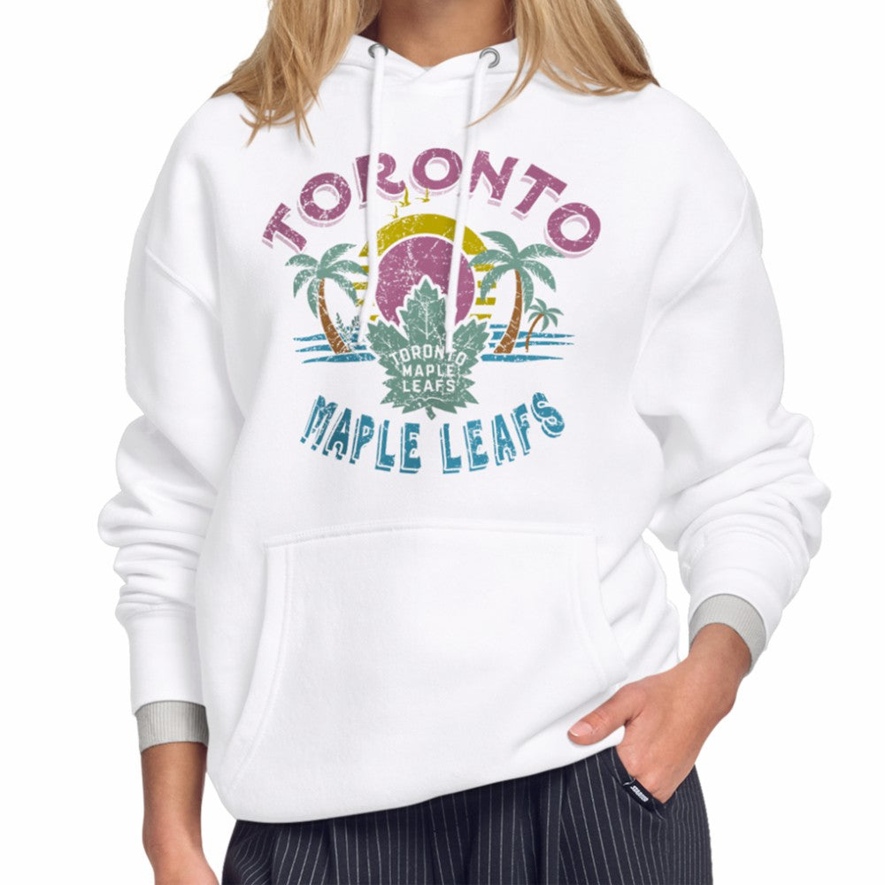 Toronto Maple Leafs Starter Women's Tonal Beach Hoodie Discount