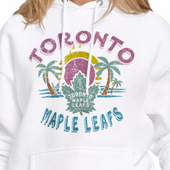Toronto Maple Leafs Starter Women's Tonal Beach Hoodie Discount