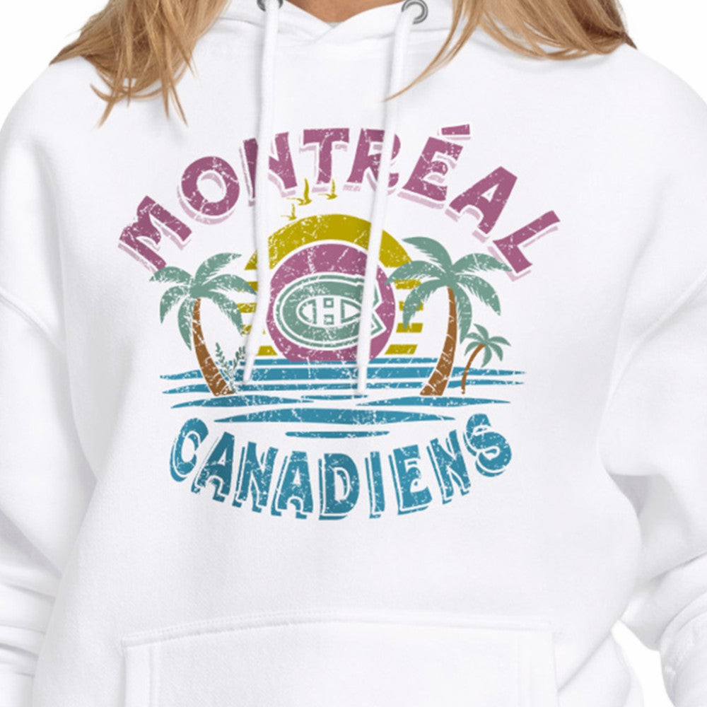 Montreal Canadiens Starter Women's Tonal Beach Hoodie Outlet