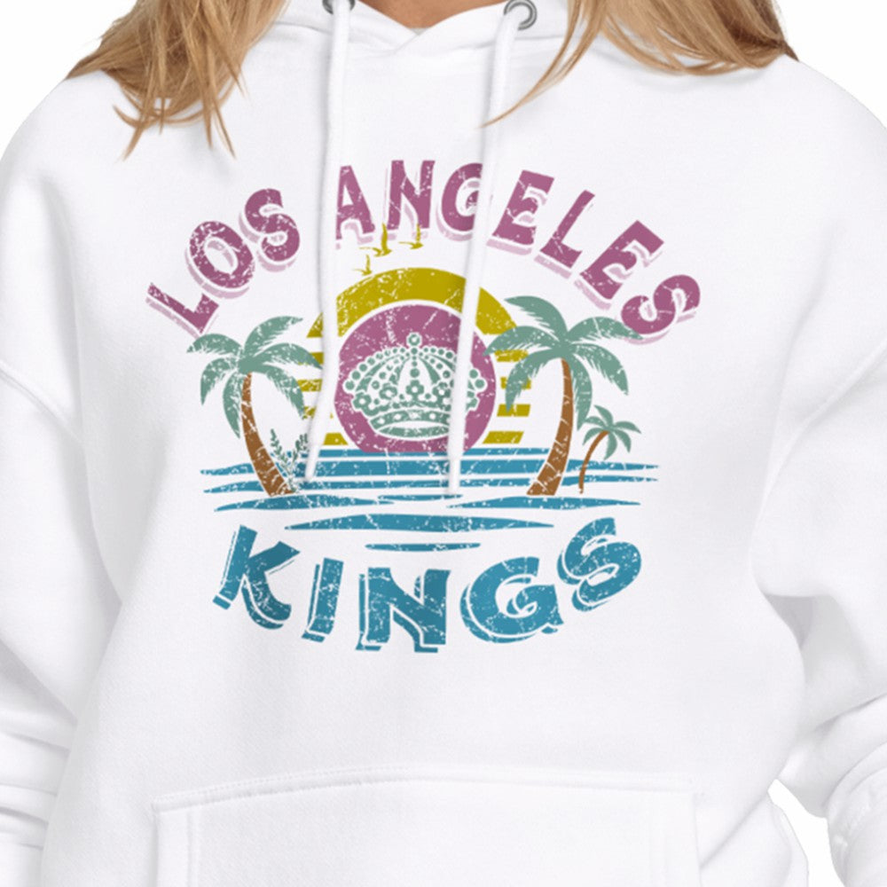 Los Angeles Kings Starter Women's Tonal Beach Hoodie Discount