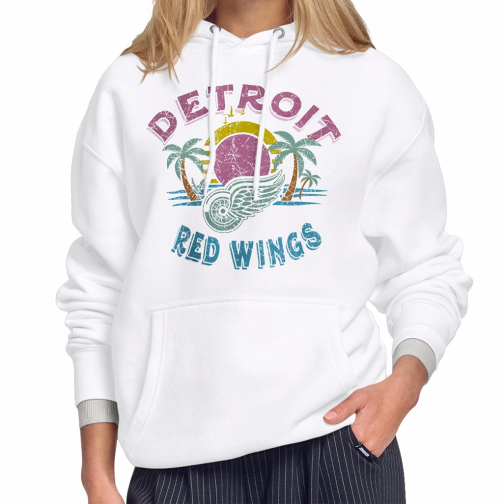 Detroit Red Wings Starter Women's Tonal Beach Hoodie Sale