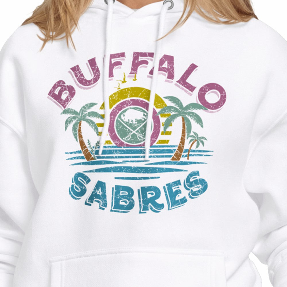 Buffalo Sabres Starter Women's Tonal Beach Hoodie Discount
