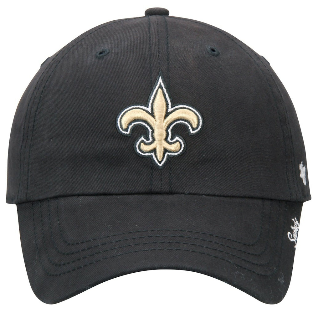 New Orleans Saints 47 brand '47 Women's Miata Clean Up Adjustable Hat