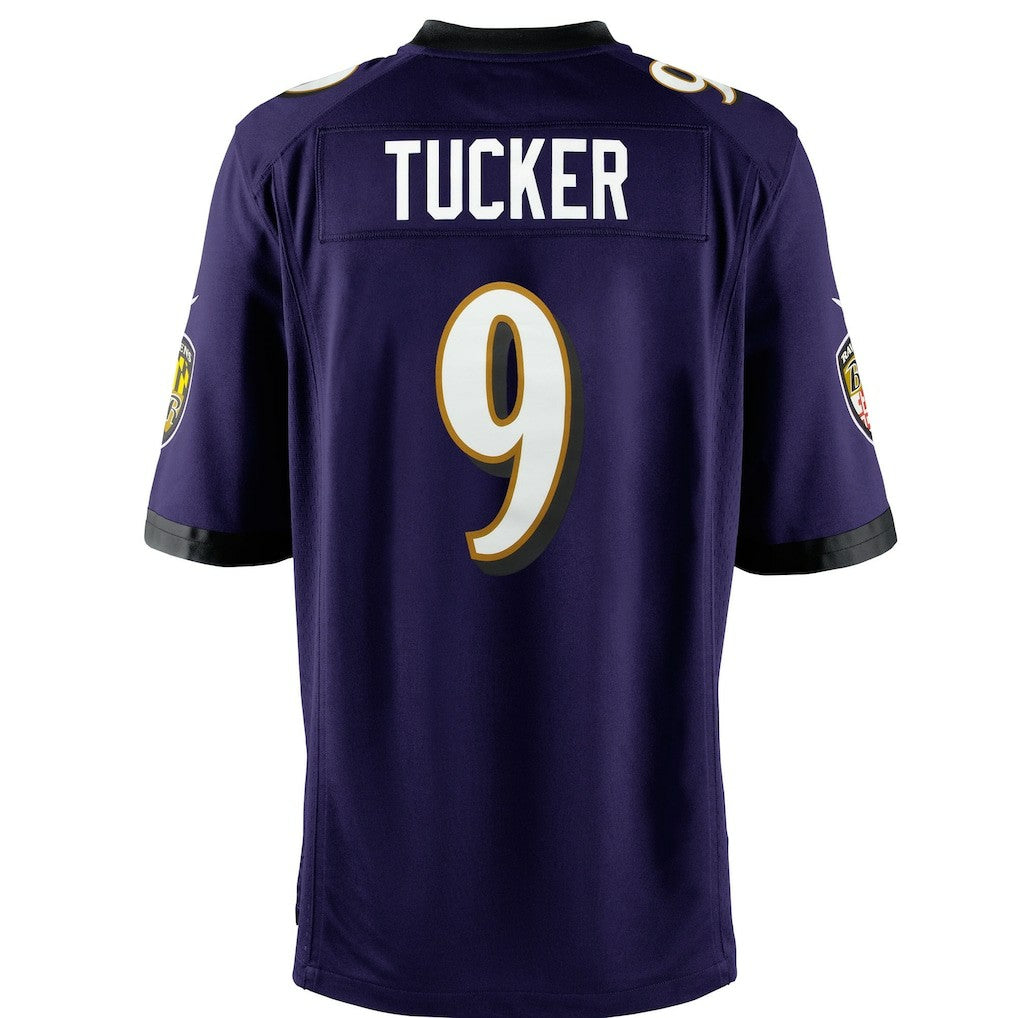 Baltimore Ravens Nike Justin Tucker  Youth Game Jersey