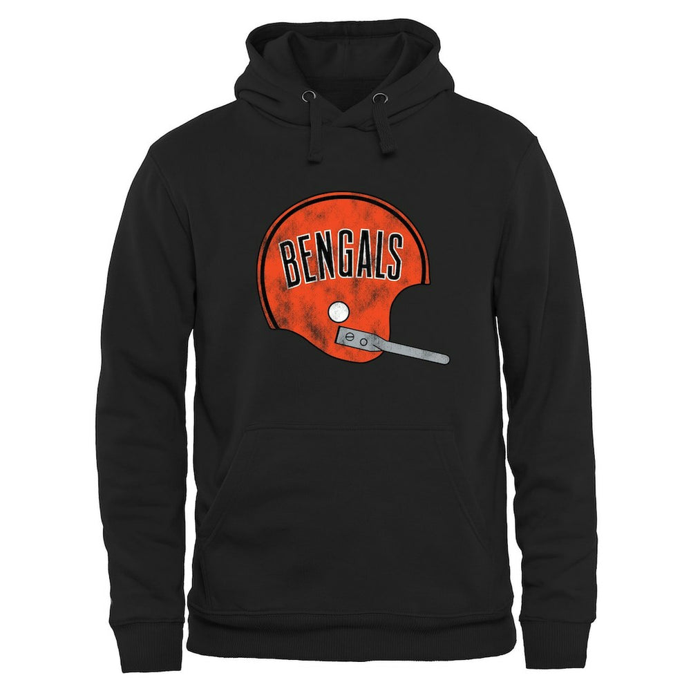 Cincinnati Bengals  Throwback Logo Pullover Hoodie