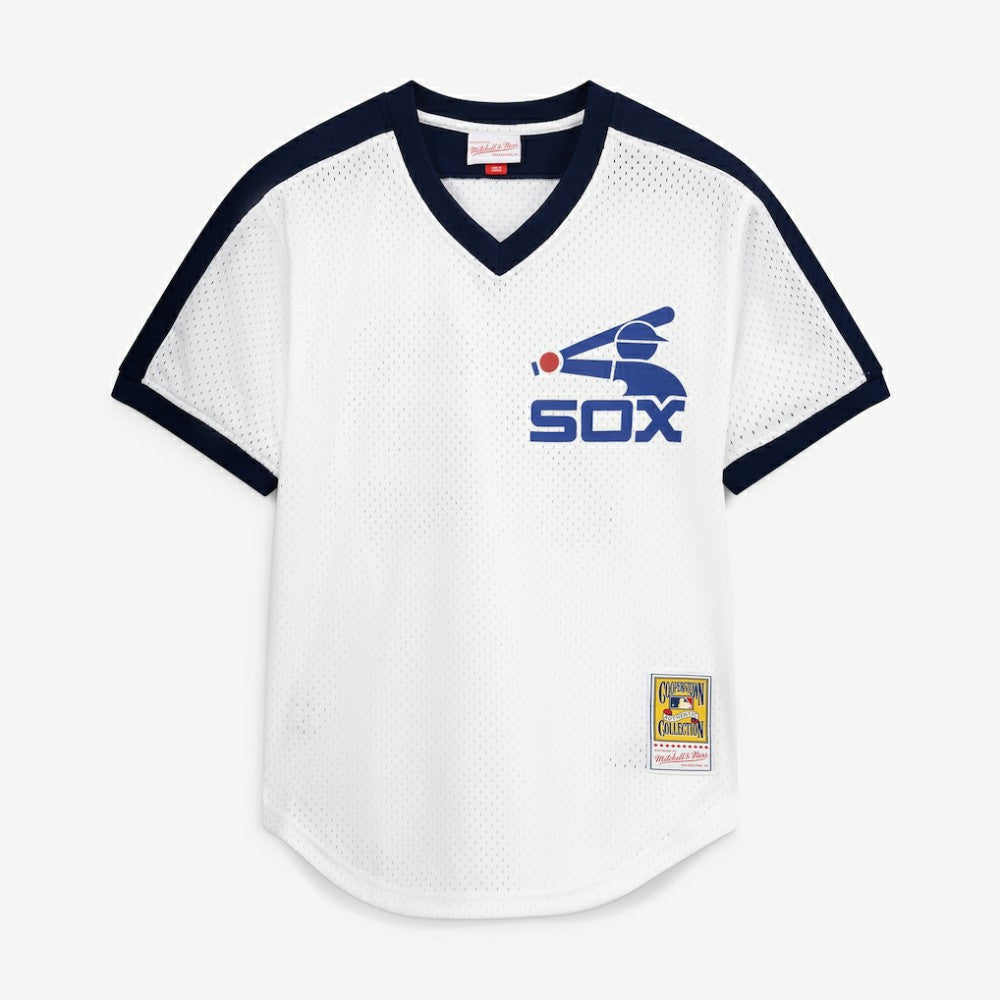 Carlton Fisk Chicago White Sox Mitchell & Ness Authentic Batting Practice Jersey | MLB For sale