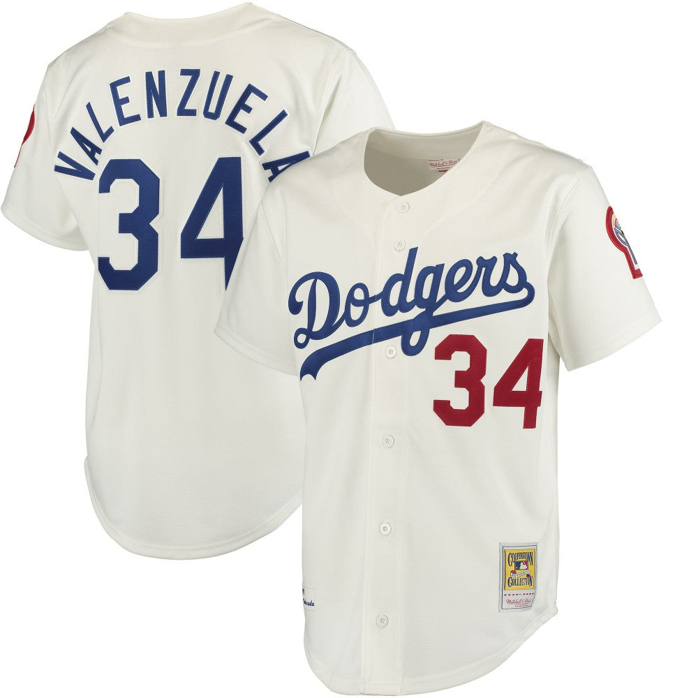 Fernando Valenzuela Los Angeles Dodgers Mitchell & Ness Authentic Jersey | MLB US
