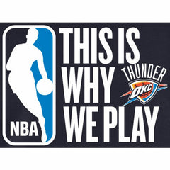 Oklahoma City Thunder This Is Why We Play Pullover Hoodie Online