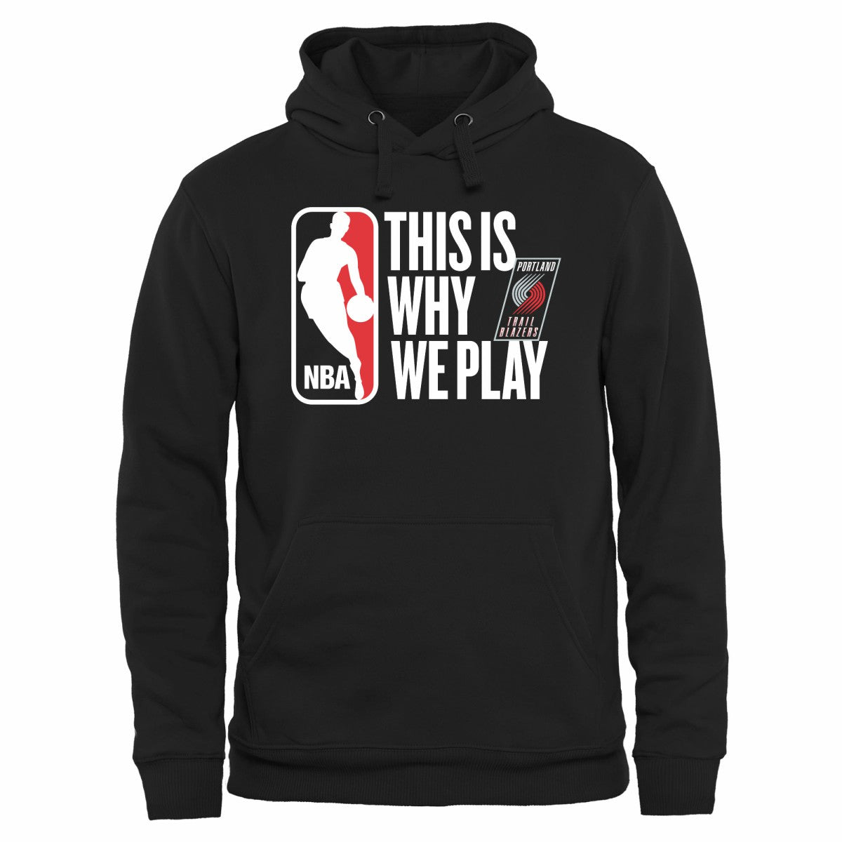 Portland Trail Blazers This Is Why We Play Pullover Hoodie For Sale