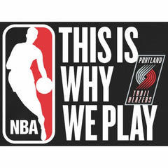 Portland Trail Blazers This Is Why We Play Pullover Hoodie For Sale