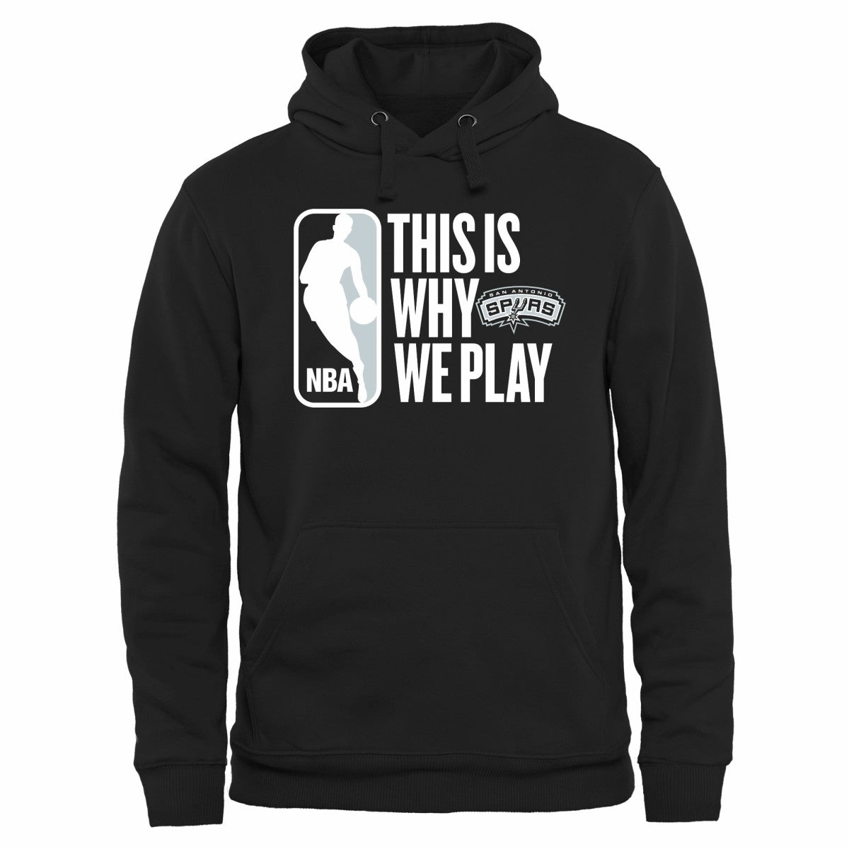 San Antonio Spurs This Is Why We Play Pullover Hoodie New