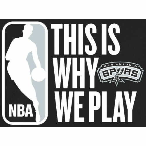 San Antonio Spurs This Is Why We Play Pullover Hoodie New