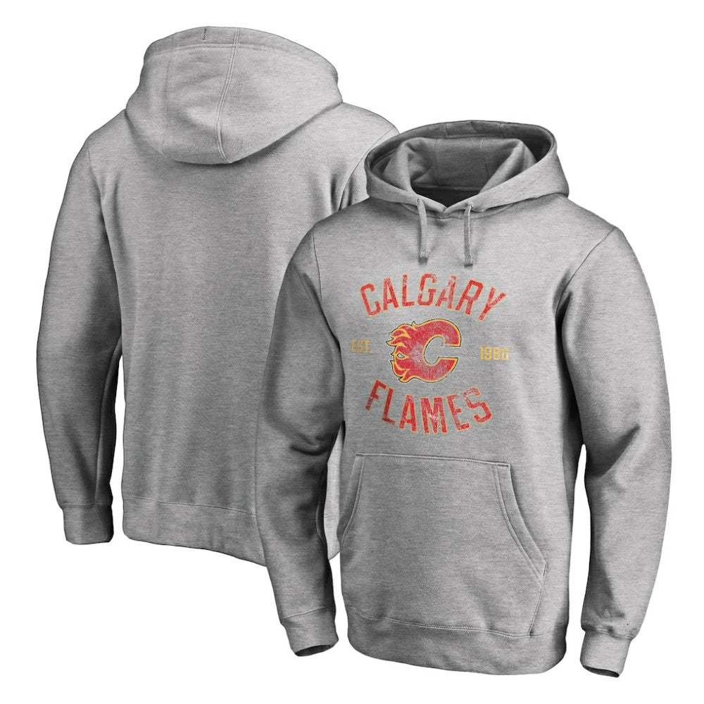Calgary Flames Heritage Pullover Hoodie On Sale
